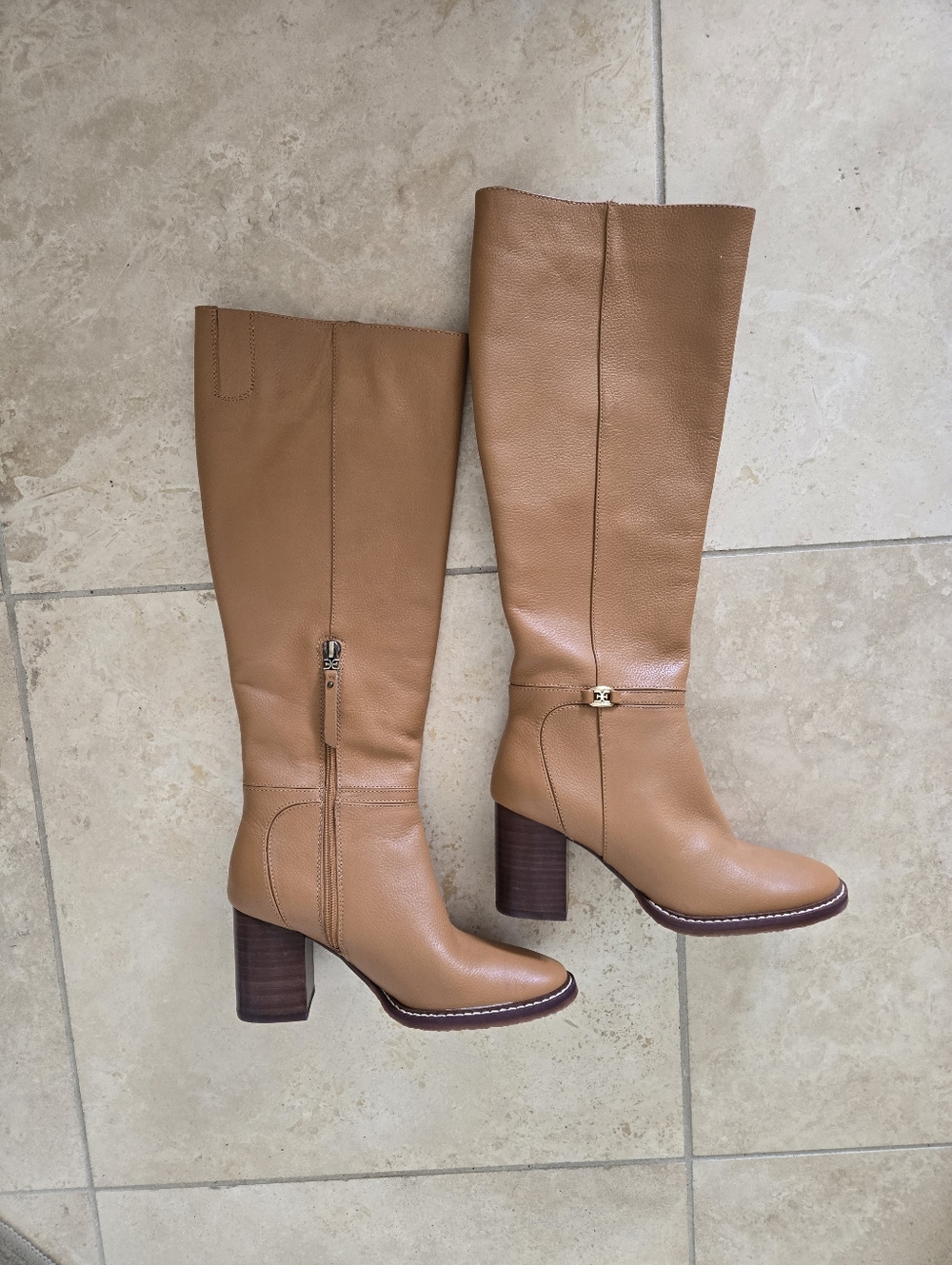 Sam Edelman Elsy Block Heel Boots, New No Box - Picture 4 of 13